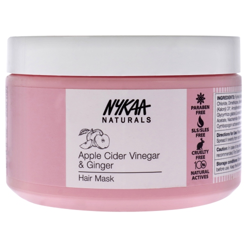 Hair Mask - Apple Cider Vinegar and Ginger by Nykaa Naturals for Women - 6.76 oz Masque