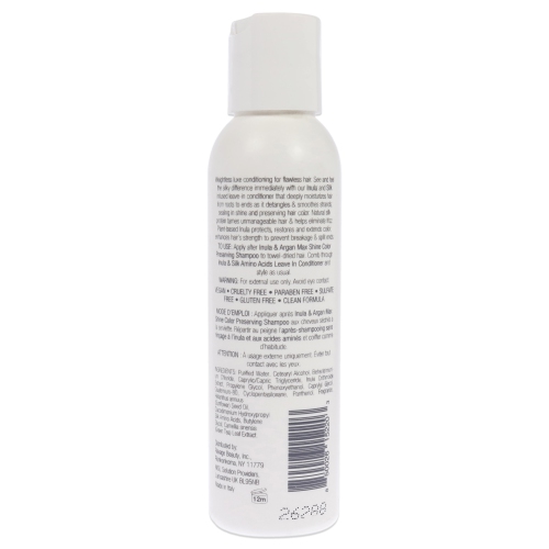 Inula Plus Silk Amino Acids Leave In Conditioner by e.fek.tiv for Unisex - 4 oz Conditioner