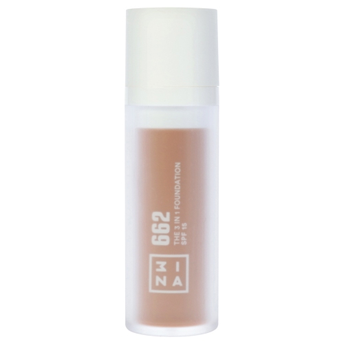 The 3-In-1 Foundation SPF 15 - 662 Gold by 3INA for Women - 1.01 oz Foundation