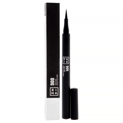 The 24H Pen Eyeliner - 900 Black by 3INA for Women - 0.04 oz Eyeliner