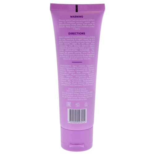 Daily Miracle Moisturizer by Dotted Zebra for Women - 1.69 oz Moisturizer