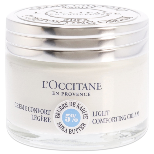 Shea Butter Light Comforting Cream by LOccitane for Unisex - 1.7 oz Cream