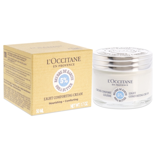 Shea Butter Light Comforting Cream by LOccitane for Unisex - 1.7 oz Cream