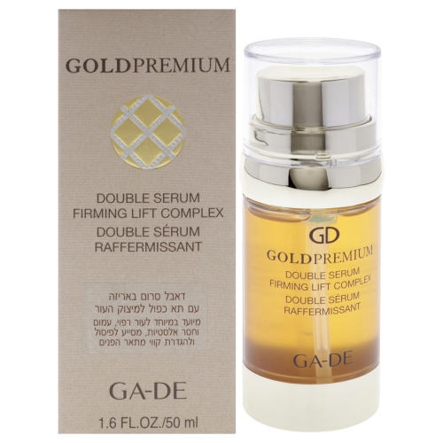 Complexe de redressement raffermissant à double sérum Gold Premium par GA-DE pour femmes - 1,6&nbsp;oz Sérum