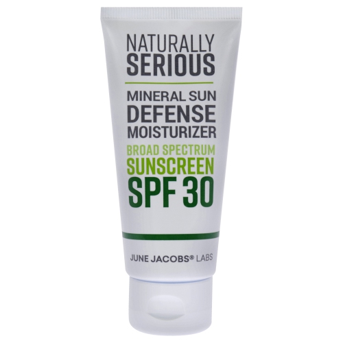 Mineral Sun Defense Moisturize Sunscreen SPF 30 by Naturally Serious for Unisex - 1.7 oz Sunscreen