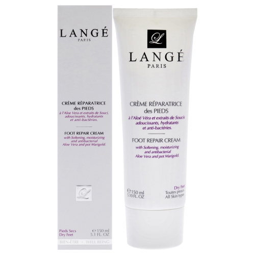 Crème réparatrice pour les pieds de Lange pour unisexe - 5,1&nbsp;oz Crème