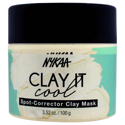 Masque argile Clay It Cool - Correcteur de taches par Nykaa Naturals pour femme - Masque 3,4&nbsp;oz