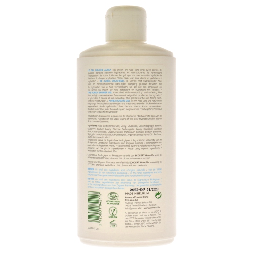 Aloe Vera Shower Gel by Aurea for Unisex - 13.5 oz Shower Gel