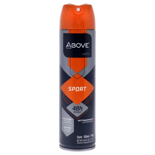 ABOVE  48 Hours Antiperspirant Deodorant - Sport By for Men - 3.17 OZ Deodorant Spray