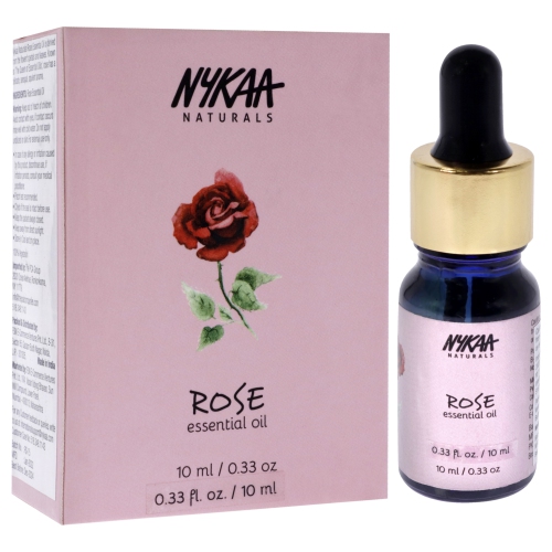Essential Oil - Rose by Nykaa Naturals for Women - 0.33 oz Oil