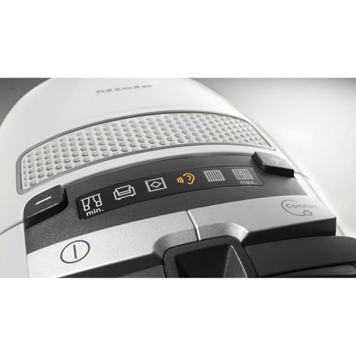 Open Box - Miele Complete C3 Excellence Canister Vacuum - Lotus White
