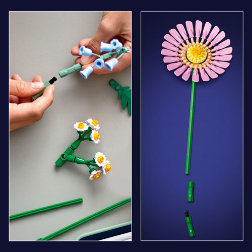 LEGO Botanical: Petite Sunny Bouquet - 373 Pieces (10347)