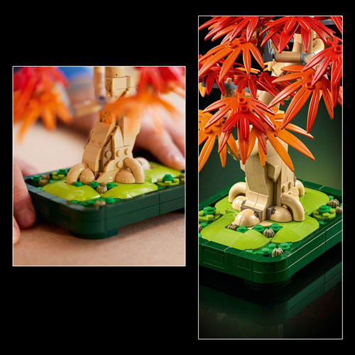 LEGO Botanicals: Japanese Red Maple Bonsai Tree - 474 Pieces (10348)