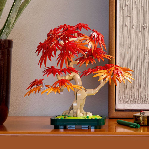 LEGO Botanicals: Japanese Red Maple Bonsai Tree - 474 Pieces (10348)