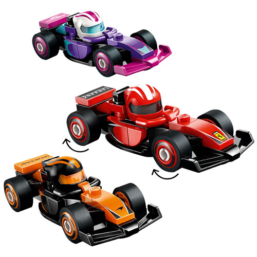 LEGO Minifigures: F1 Collectible Race Cars - 29 Pieces - 1 Assorted Figure