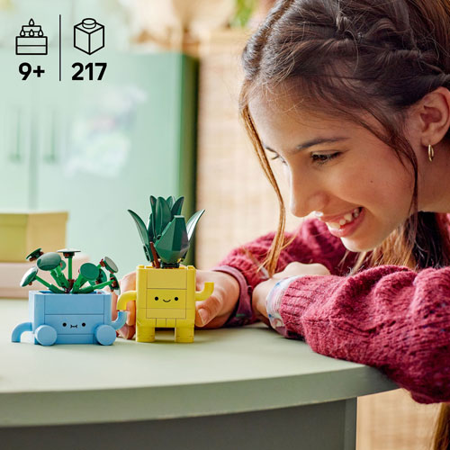 LEGO Botanicals : Les plantes radieuses - 217 pièces