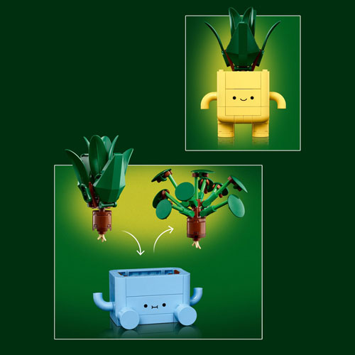 LEGO Botanicals : Les plantes radieuses - 217 pièces