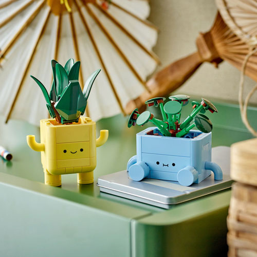 LEGO Botanicals : Les plantes radieuses - 217 pièces