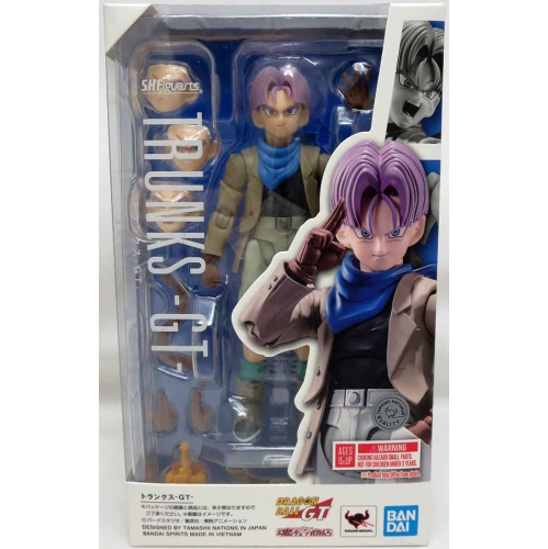 DRAGONBALL  Gt 6 Inch Action Figure S.h. Figuarts Exclusive - Trunks Gt Version