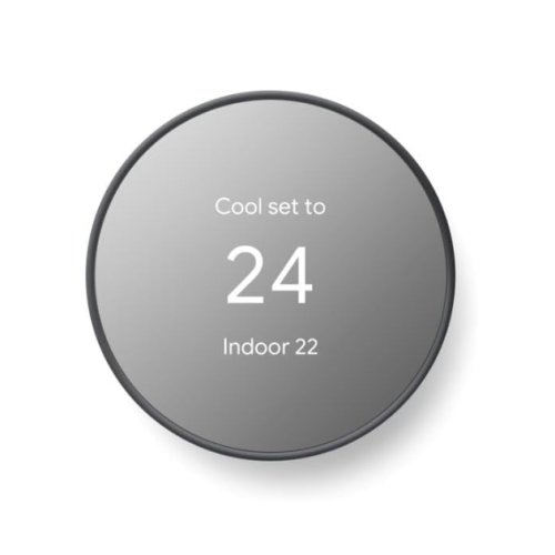 GOOGLE  Nest Thermostat - Smart Thermostat for Home - Programmable Wifi Thermostat - - In Charcoal