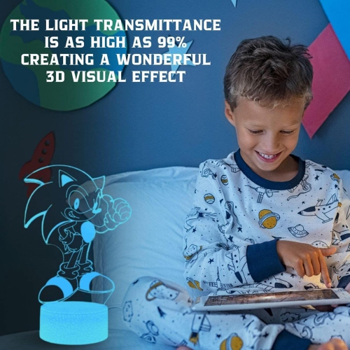 Night Light for Kids Lamp Led Night Lights 3D Lamps for Boys Room Light