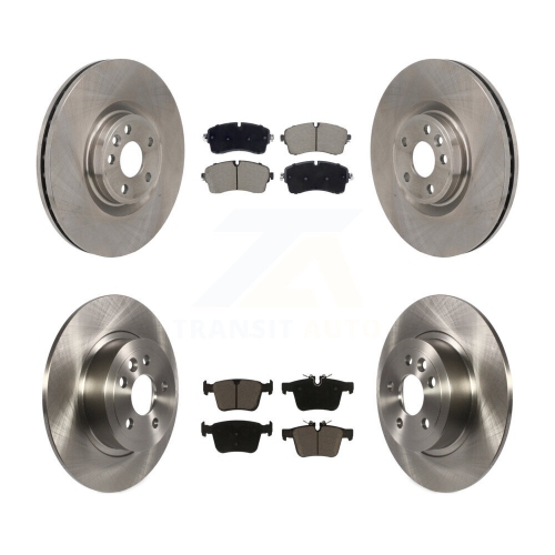 CMX  Front Rear Disc Brake Rotors And Ceramic Pads Kit for Land Rover Range Evoque K8C-103823