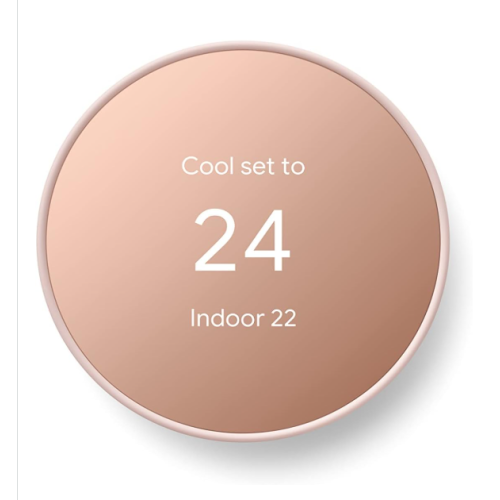 GOOGLE  Nest Thermostat - Smart Thermostat for Home - Programmable Wifi Thermostat - -Open Box In Sand