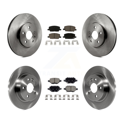 CMX  Front Rear Disc Brake Rotors And Ceramic Pads Kit for Buick Encore Chevrolet Trax K8C-101591