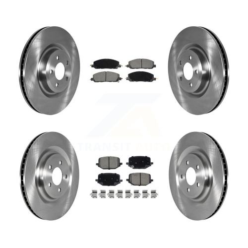 CMX  Front Rear Disc Brake Rotor & Ceramic Pad Kit for Lincoln Aviator Ford Police Interceptor K8C-103438