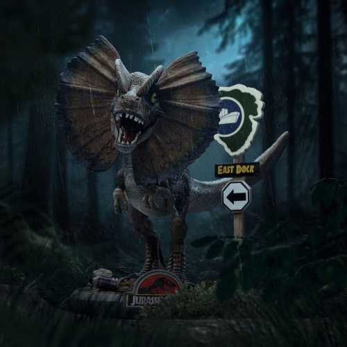 Dilophosaurus - Jurassic Park - MiniCo