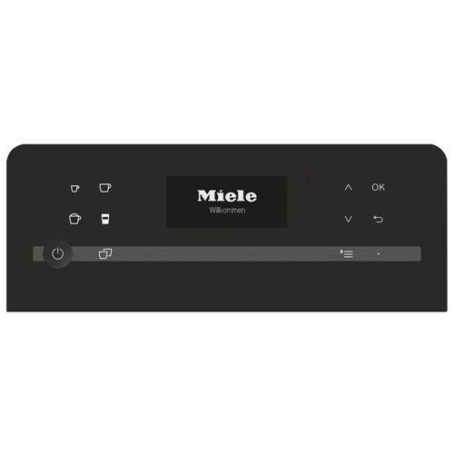 Refurbished - Miele CM 5310 Silence Countertop Coffee and Espresso Machine - Obsidian Black