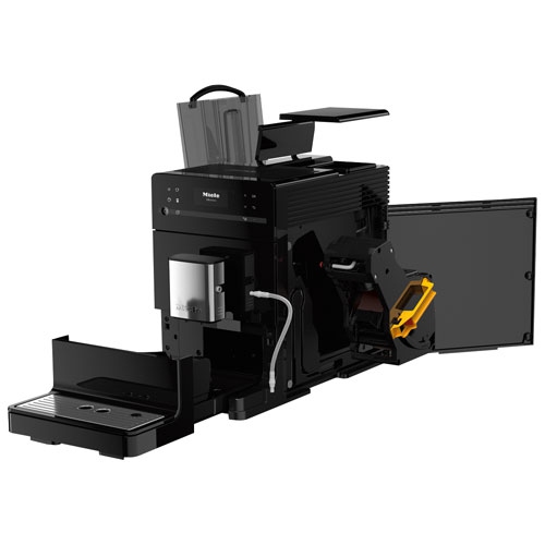 Refurbished - Miele CM 5310 Silence Countertop Coffee and Espresso Machine - Obsidian Black