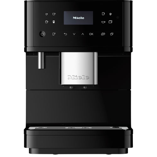 Refurbished - Miele CM 6160 Milk Perfection Countertop Coffee and Espresso Machine - Obsidian Black