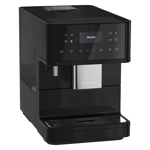 Refurbished - Miele CM 6160 Milk Perfection Countertop Coffee and Espresso Machine - Obsidian Black