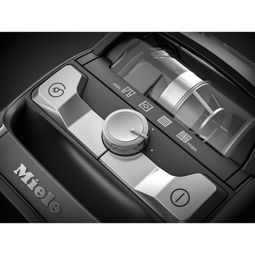 Remis à neuf - Aspirateur-traîneau compact sans sac Boost CX1 de Miele - Gris graphite/Bleu