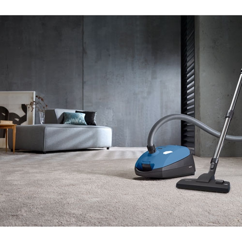 Refurbished - Miele Classic C1 Hardfloor Canister Vacuum - Tech Blue