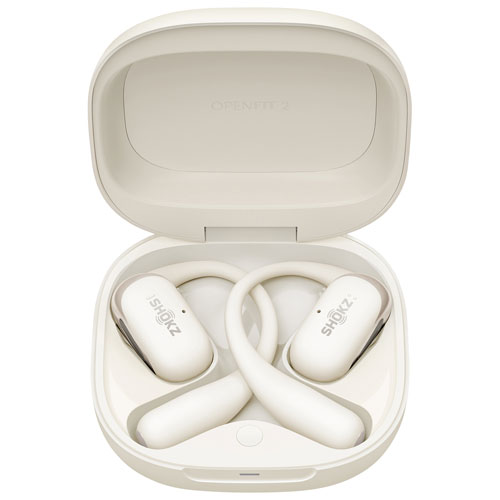 Shokz OpenFit 2 Open-Ear True Wireless Earbuds - Beige