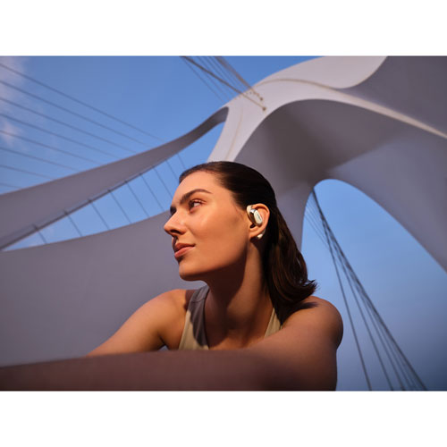 Shokz OpenFit 2 Open-Ear True Wireless Earbuds - Beige