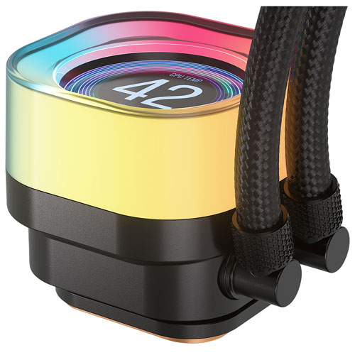 Système de refroidissement liquide de 360 mm iCUE Link Titan RX ACL 360 mm de Corsair