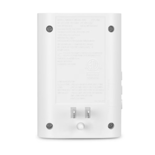 Defiant Wireless Wi-Fi Connected Smart Plug-In White Doorbell Kit with Wireless Push Button Powered by Hubspace