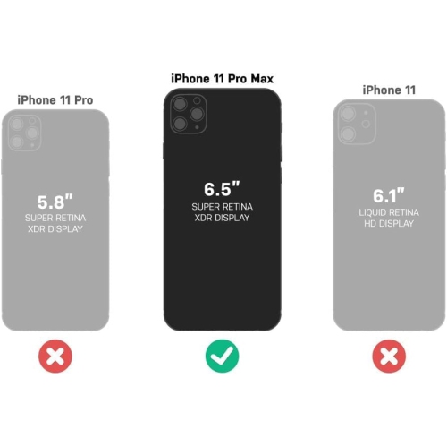 Case for Apple iPhone 11 Pro Max, Superior Rugged Protective Case, OtterBox Defender Series , Black by OTTERBOX - Open Box condition - Image 2