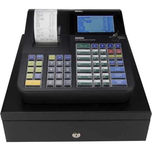 Royal 6000ML Cash Register - Black