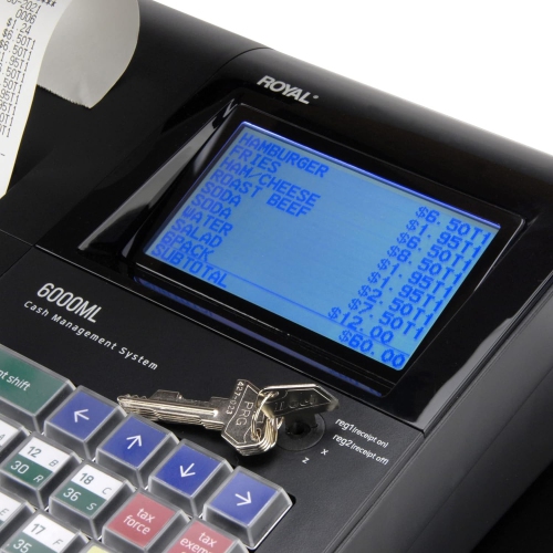 Royal 6000ML Cash Register - Black