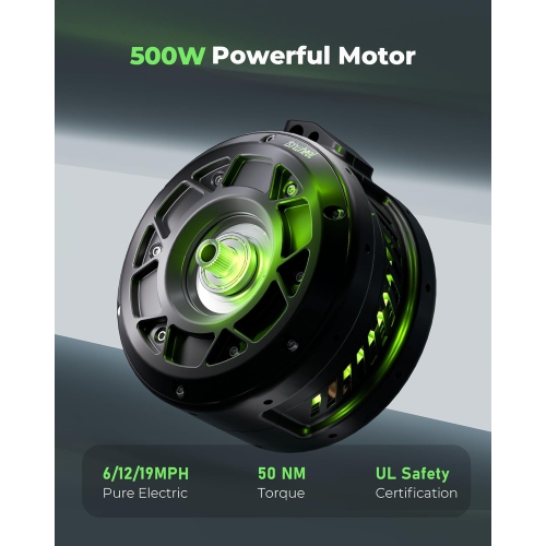 isinwheel U3 Foldable Adults Electric Bike - Black