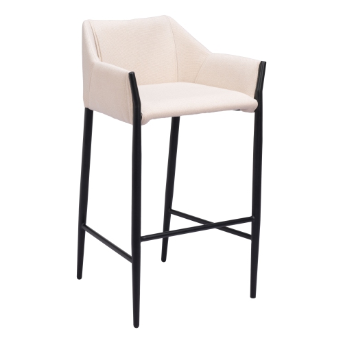 RUG BRANCH  Andover Barstool In Beige