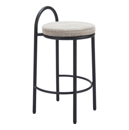 Sisal Counter Stool Beige Tweed