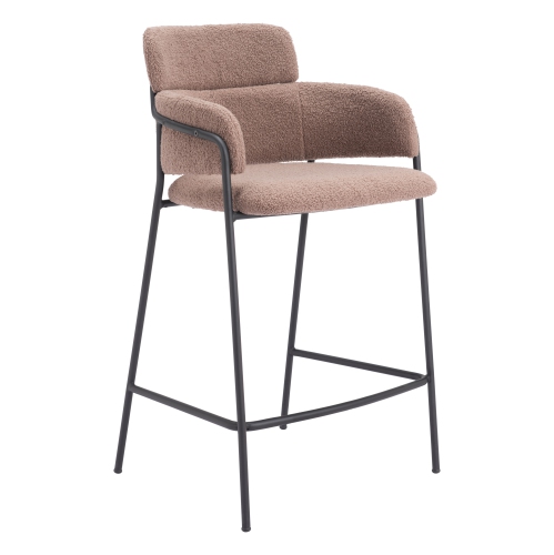 RUG BRANCH  Marcel Counter Stool (Set Of 2) In Brown
