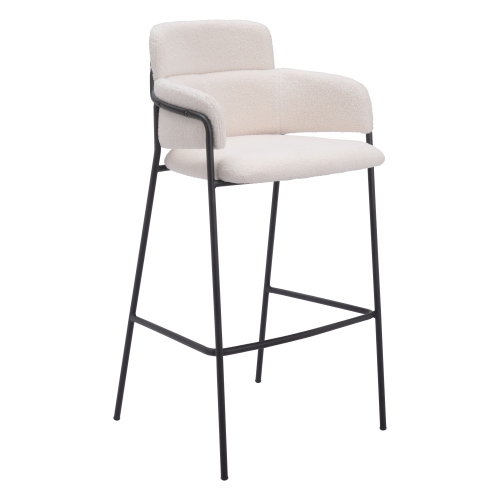 RUG BRANCH  Marcel Barstool (Set Of 2) Cream