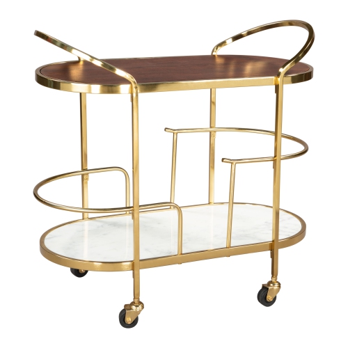 RUG BRANCH  Antalya Bar Cart Multicolor