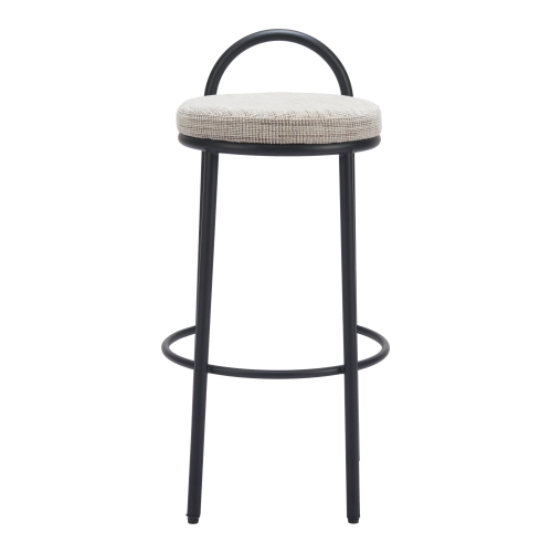 Sisal Barstool Beige Tweed